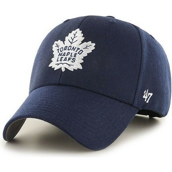47 Brand Curved Brim NHL Toronto Maple Leafs Cap marineblau