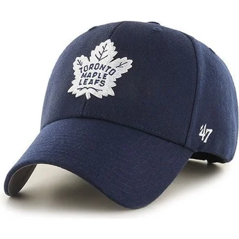 Czapka z zakrzywionym daszkiem granatowa NHL Toronto Maple Leafs od 47 Brand