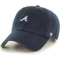 cappellino-con-visiera-curva-blu-navy-con-piccolo-logo-mlb-atlanta-braves-di-47-brand