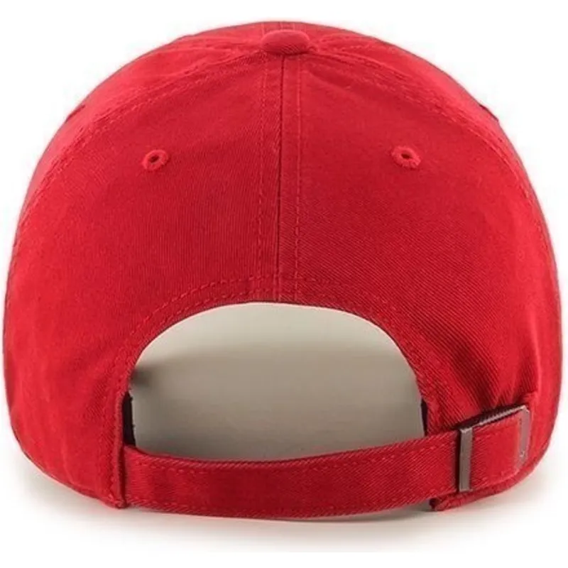 cappelli-curva-rosso-cinghia-regolabile-pequeno-dei-new-york-yankees-mlb-di-47-brand