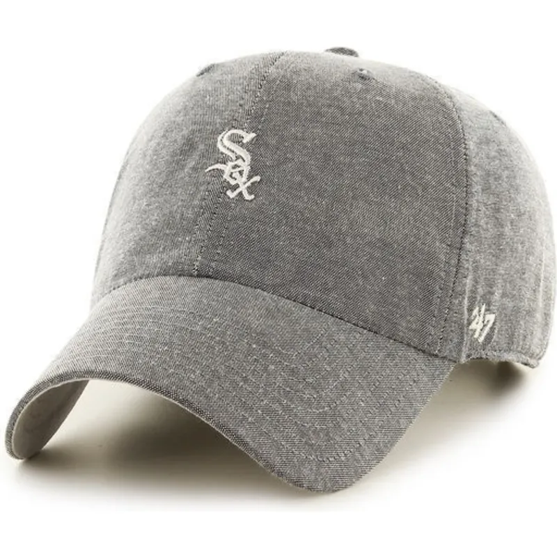 mutzen-gebogen-grau-verstellbares-band-pequeno-der-chicago-white-sox-mlb-von-47-brand