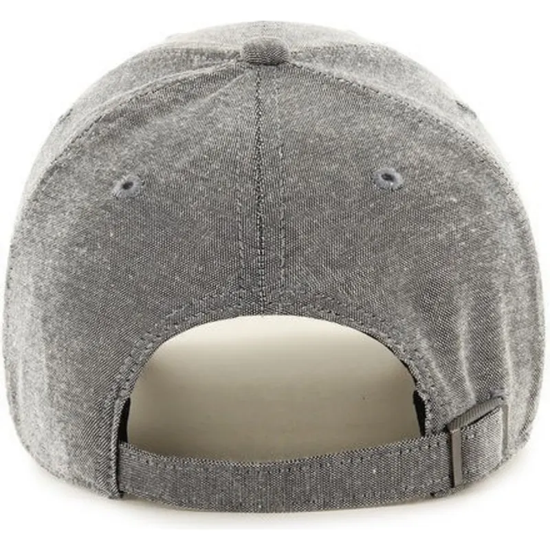 cappelli-curva-grigio-cinghia-regolabile-pequeno-dei-new-york-yankees-mlb-di-47-brand