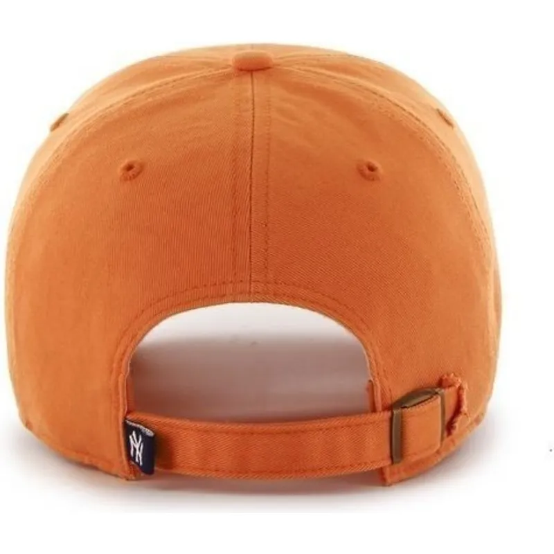 cappelli-curva-arancia-cinghia-regolabile-frontal-grande-dei-new-york-yankees-mlb-di-47-brand cappelli-curva-arancia-cinghia-regolabile-frontal-grande-dei-new-york-yankees-mlb-di-47-brand