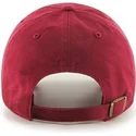 cappellino-rosso-a-visiera-curva-semplice-di-47-brand