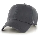 cappellino-nero-a-visiera-curva-semplice-di-47-brand