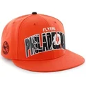 cappello-piatto-arancione-snapback-con-grande-logo-frontale-nhl-philadelphia-flyers-47-brand