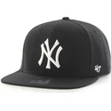 cappello-snapback-piatto-nero-per-bambino-new-york-yankees-mlb-di-47-brand