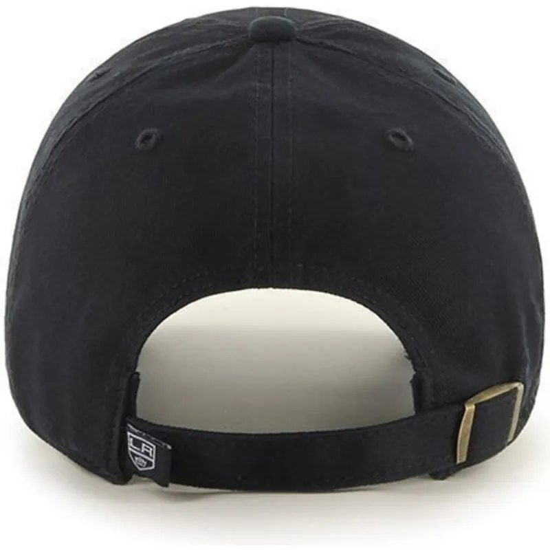 mutzen-gebogen-schwarz-verstellbares-band-der-los-angeles-kings-nhl-von-47-brand