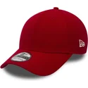 cappellino-rosso-curvo-regolabile-39thirty-basic-flag-di-new-era