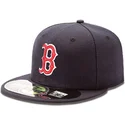 cappellino-piatto-blu-navy-aderente-59fifty-authentic-on-field-dei-boston-red-sox-mlb-di-new-era