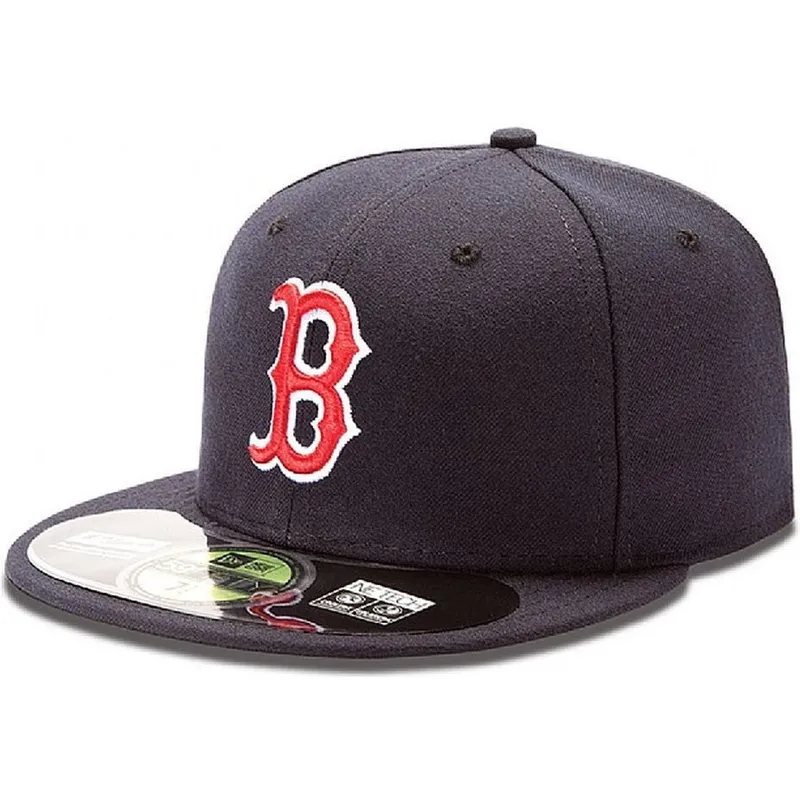 mutzen-flach-marineblau-angepasst-59fifty-authentic-on-field-der-boston-red-sox-mlb-von-new-era