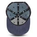 cappelli-piatta-blu-marino-snapback-9fifty-essential-denim-dei-new-york-yankees-mlb-di-new-era