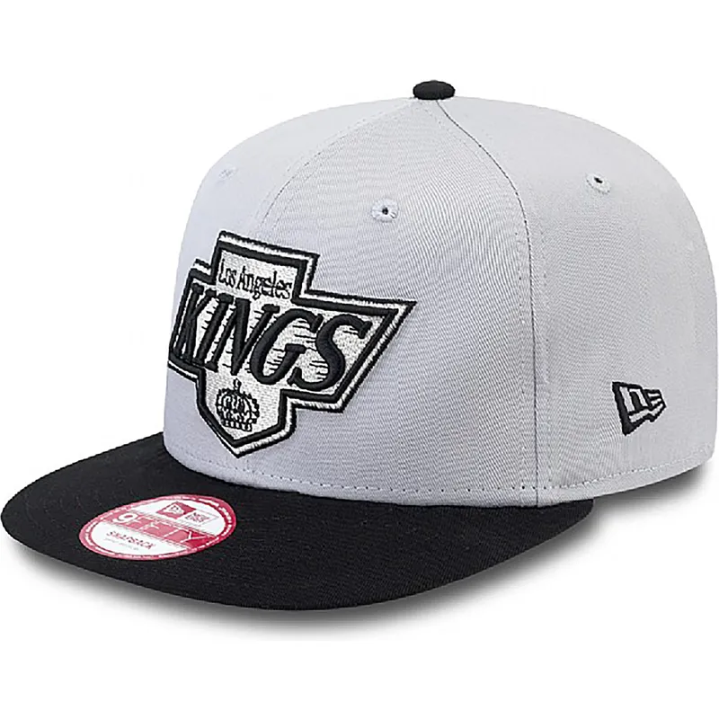 mutzen-flach-grau-snapback-9fifty-cotton-block-der-los-angeles-kings-nhl-von-new-era